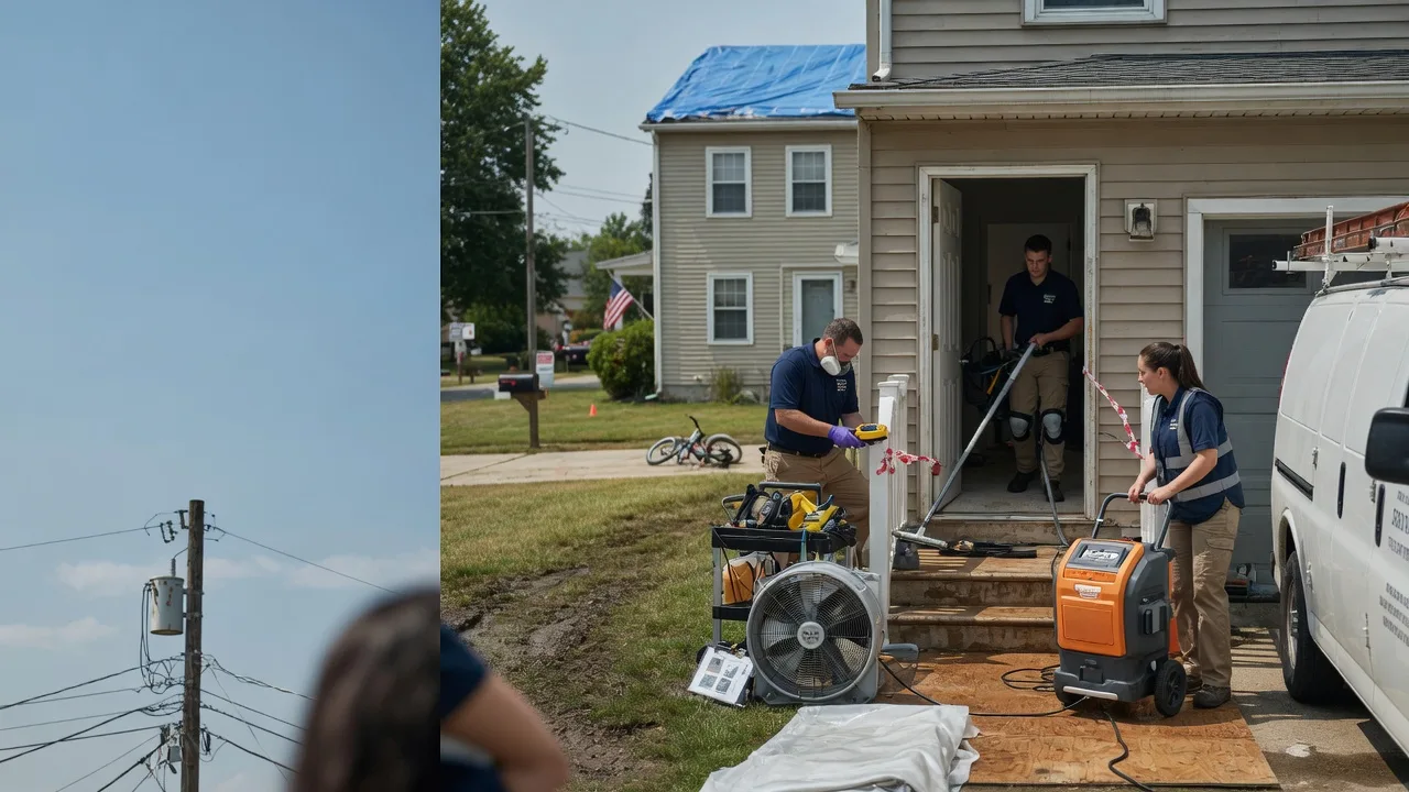 Water Damage Repair in Big Bend, WI near me